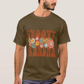 Oma Retro Matching Family Baby Showmütter T-Shirt
