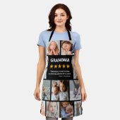 Oma Review Foto Collage Schürze (Getragen)