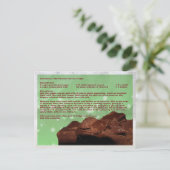 Oma-Rezept der alten Mode Postkarte (Stehend Vorderseite)