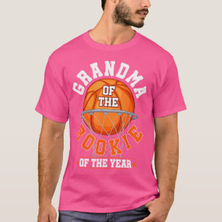 Oma Rookie 1St Birthday Basketball Familie m T-Shirt