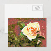 Oma Rose Postkarte (Vorne/Hinten)