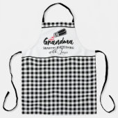 Oma saisons alles mit Liebe Schürze (Vorderseite)