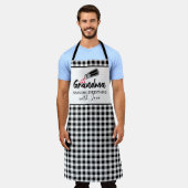 Oma saisons alles mit Liebe Schürze (Getragen)