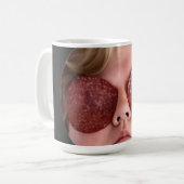 Oma Salami Kaffeetasse (Vorderseite Links)