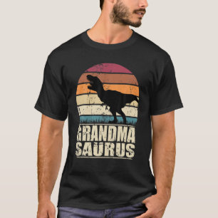 Oma Saurus T Rex Dinosaur Grandmasaurus Familie T-Shirt