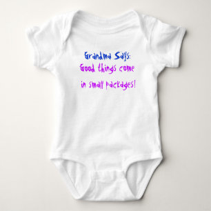 Oma Says Baby Strampler