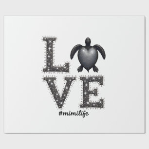 Oma-Schildkröte - Liebe Mimi Leben Meeresschildkrö Geschenkpapier