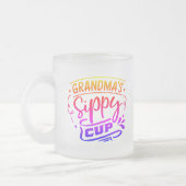 Oma-Schlampe Mattglastasse (Links)