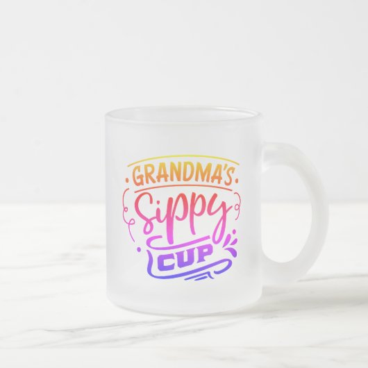 Oma-Schlampe Mattglastasse (Rechts)