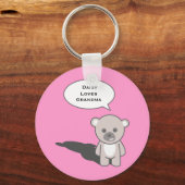 Oma Schlüsselanhänger1(Personalisieren) Schlüsselanhänger (Vorderseite)