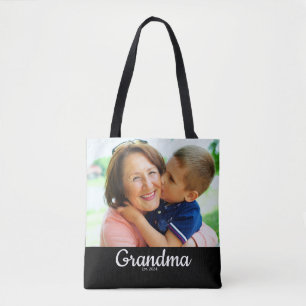 Oma-Schriftart Schwarz Etabliert  Tasche