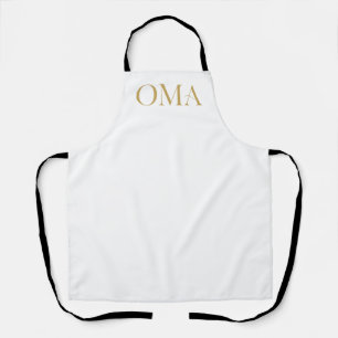 OMA-Schürze   Personalisierte Oma-Küchenschürze  Schürze
