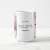 Oma Schwarzweiß-Foto 2 Kaffeetasse (Mittel)