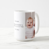 Oma Schwarzweiß-Foto 2 Kaffeetasse (VorderseiteRechts)