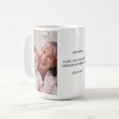 Oma Schwarzweiß-Foto 2 Kaffeetasse (Vorderseite Links)