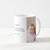 Oma Schwarzweiß-Foto 2 Kaffeetasse (VorderseiteRechts)