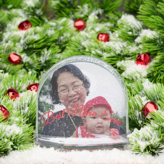 Oma-Script 2-Foto Schneekugeln (Weihnachten)