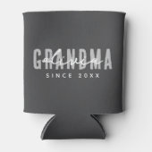 Oma seit 20XX Moderne einfache Preppy Dosenkühler (Vorderseite)