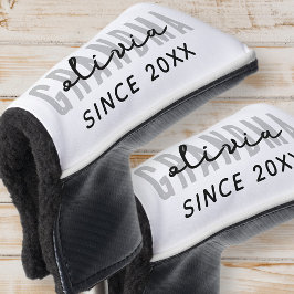 Oma seit 20XX Moderne einfache Preppy Golf Headcover