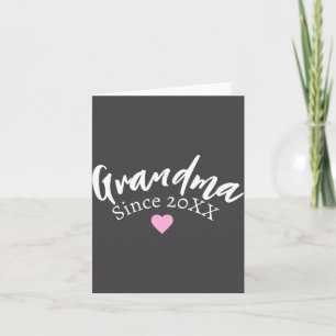 Oma seit Jahres Neues Oma-Geschenk _1 Karte