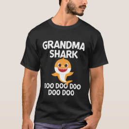 Oma Shark Doo Doo Doo Funny T-Shirt