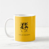 Oma Silhouette Celebration Dancers Kaffeetasse (Links)