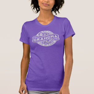 Oma Silver Vintages Zeichen T-Shirt