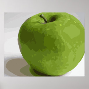 Oma-Smith-Grün-Apple-Bild Poster