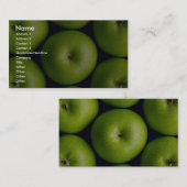 Oma-Smithäpfel Visitenkarte (Vorne/Hinten)