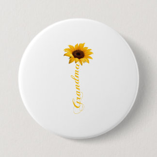 Oma Sonnenblume T - Shirt GRANDMA - SONNENBLUME Button