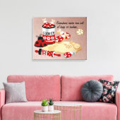 Oma Special Wrapped Canvas Leinwanddruck (Insitu (Wohnzimmer))