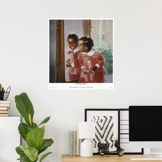 Oma-Spiegel Poster (Heimbüro)