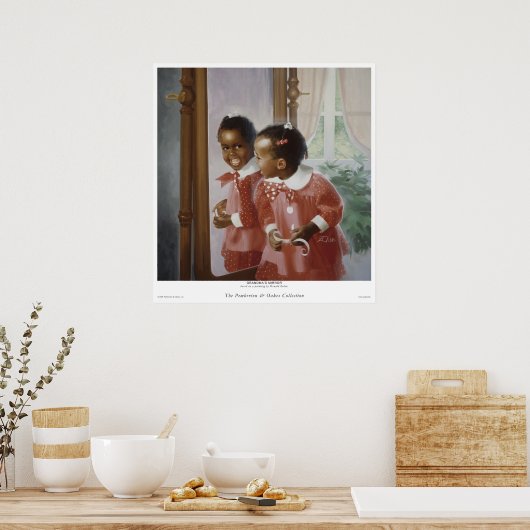 Oma-Spiegel Poster (Küche)