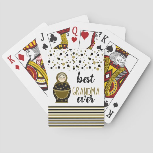 Oma Spielkarten (Rückseite)