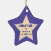 Oma Star Keramik Ornament (Rechts)