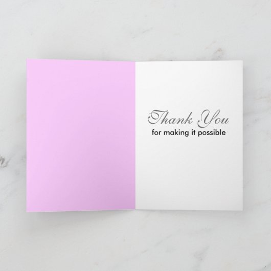 Oma Stroke Dankeschön Karte (Innenseite)