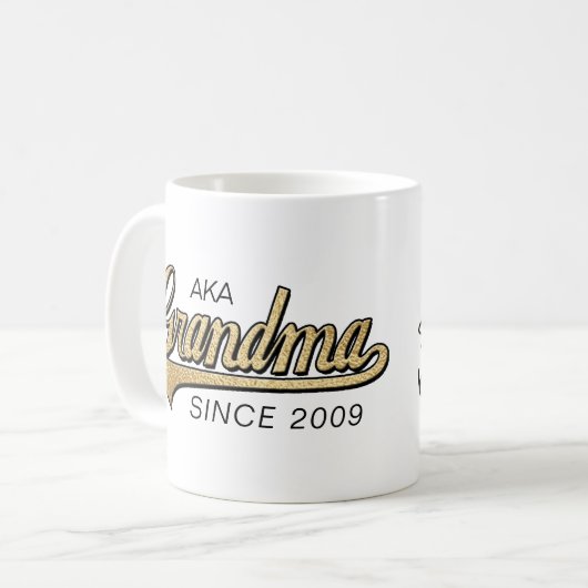 Oma Tasse "AKA Oma Seit.." (Vorderseite Links)