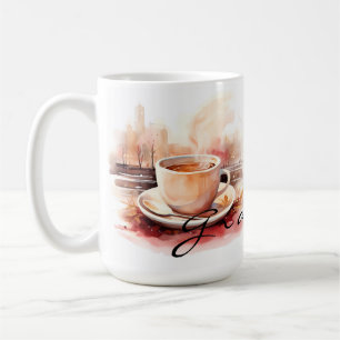 Oma-Tasse Benutzerdefinierter Name & gemütliches Kaffeetasse