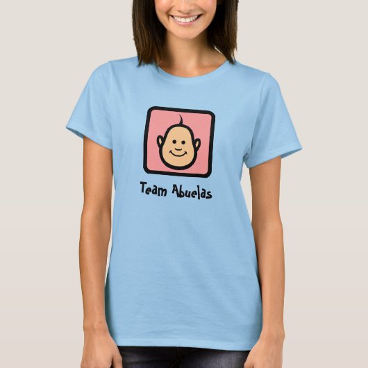 Oma, Team Abuelas T-Shirt (Vorderseite)