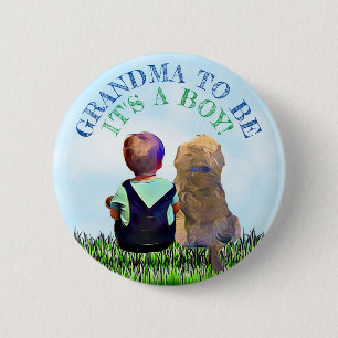 Oma to be Baby Showbutton Button