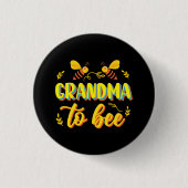 Oma to be Baby Shower Button (Vorderseite)
