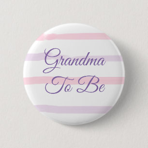 Oma to be Baby Showknopf Button