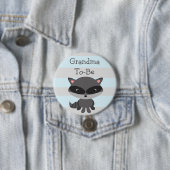 Oma to Be Button Raccoon Woodlands Theme (Beispiel)