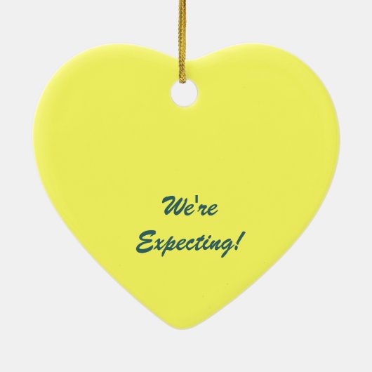 Oma to Bee Keramik Ornament (Hinten)