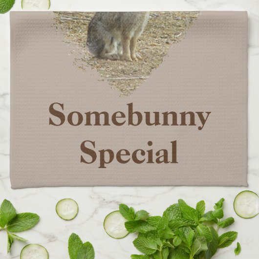 Oma to Somebunny Special Adortable Sonne Geschirrtuch (Gefaltet)