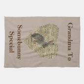 Oma to Somebunny Special Adortable Sonne Geschirrtuch (Horizontal)