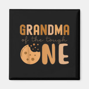 Oma Tough One Kekse Milch Grafik Kunst Magnet