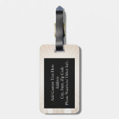 Oma Tree of Life Hearts Gepäckanhänger (Rückseite vertikal)