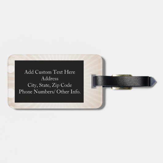 Oma Tree of Life Hearts Gepäckanhänger (Rückseite horizontal)