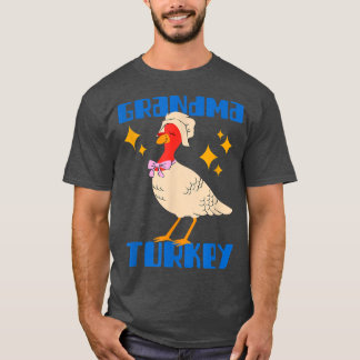 Oma Türkei glücklich Thanksgiving Matching Türkei T-Shirt